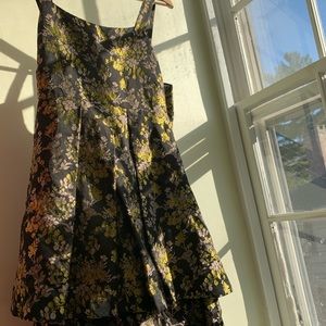 Vera Wang Floral Mini Dress